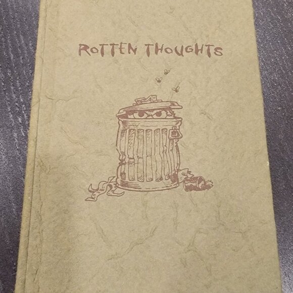 *NEW*  Sesame Street Oscar Rotten Thoughts Journal - Picture 1 of 6